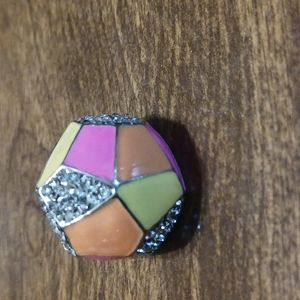 Womans  Ring 6 Big & Bold Sparkler